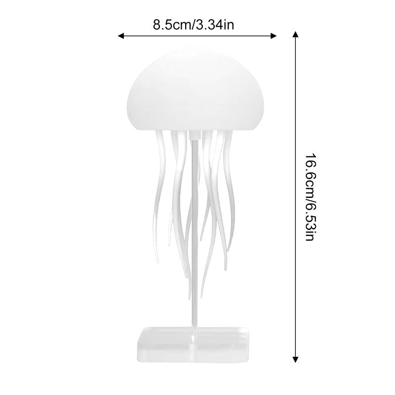 Jelly Fish Light Lamp Voice Control LED Floating Jellyfish Lamp Rechargeable Night Light Cute Desk Lamp Jellyfish Lights For